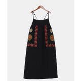 ブラック | 【チャイハネ】ナフィーサキャミワンピース | アミナコレクション