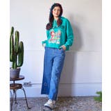 【チャイハネ】ディルバルベルボトム風デニムパンツ | アミナコレクション  | 詳細画像2 