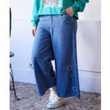 【チャイハネ】ディルバルベルボトム風デニムパンツ | アミナコレクション  | 詳細画像3 