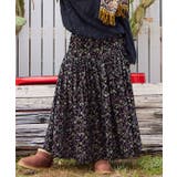 ブラック | 【チャイハネ】ラトーナ総刺繍スカート | アミナコレクション 