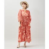 オレンジ | 【チャイハネ】ティルレタイダイワンピース | アミナコレクション