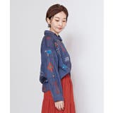 【チャイハネ】ラジャラン刺繍シャツ | アミナコレクション  | 詳細画像8 