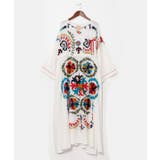 【チャイハネ】エルジャン刺繍ワンピース | アミナコレクション  | 詳細画像3 