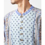 【チャイハネ】カリシュマメンズバンドカラーシャツ | アミナコレクション | 詳細画像6