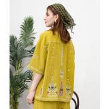 【チャイハネ】アナーシャ開襟シャツ | アミナコレクション | 詳細画像3