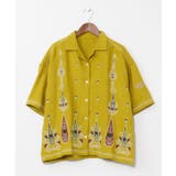 【チャイハネ】アナーシャ開襟シャツ | アミナコレクション | 詳細画像5