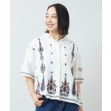 【チャイハネ】アナーシャ開襟シャツ | アミナコレクション | 詳細画像8