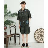 【チャイハネ】ロザリナメンズハーフパンツ | アミナコレクション | 詳細画像1