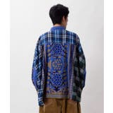 【チャイハネ】チベッチェメンズシャツ | アミナコレクション | 詳細画像9 