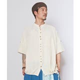 【チャイハネ】サラナメンズバンドカラーシャツ | チャイハネ | 詳細画像5