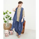 【チャイハネ】ナナミィメンズプルオーバーシャツ | アミナコレクション | 詳細画像3