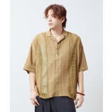 【チャイハネ】ナナミィメンズプルオーバーシャツ | アミナコレクション | 詳細画像6