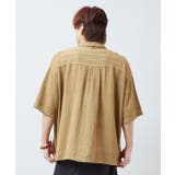 【チャイハネ】ナナミィメンズプルオーバーシャツ | アミナコレクション | 詳細画像8