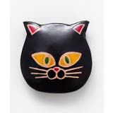 ブラック | 【チャイハネ】キャットコインパース | アミナコレクション 