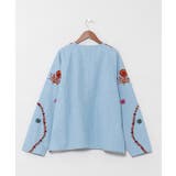 【チャイハネ】ピピナメンズデニムノーカラーシャツ | アミナコレクション  | 詳細画像11 
