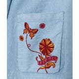 【チャイハネ】ピピナメンズデニムノーカラーシャツ | アミナコレクション  | 詳細画像18 