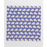 ネイビー | 【チャイハネ】ブロックおかかバンダナ | アミナコレクション