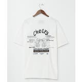 ホワイト | 【チャイハネ】チアーズメンズTシャツ【Amina×grn×横浜ビール】 | チャイハネ