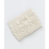 ベージュ | 【チャイハネ】ウォームニットヘアバンド | アミナコレクション 