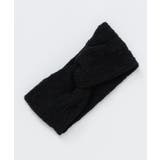 ブラック | 【チャイハネ】ソフトニットヘアバンド | アミナコレクション 