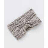 ベージュ | 【チャイハネ】ミックスニットヘアバンド | アミナコレクション 