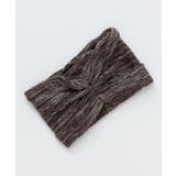 ブラウン | 【チャイハネ】ミックスニットヘアバンド | アミナコレクション 