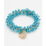 ブルー | 【チャイハネ】ギャラックビジュヘアゴム | アミナコレクション 