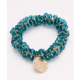 グリーン | 【チャイハネ】ギャラックビジュヘアゴム | アミナコレクション 