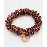 パープル | 【チャイハネ】ギャラックビジュヘアゴム | アミナコレクション 