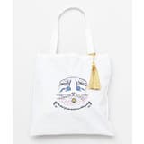 ホワイト | 【欧州航路】ネコトートBAG | チャイハネ