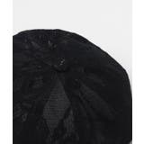 【欧州航路】フラワーレースキャスケット | アミナコレクション  | 詳細画像4 