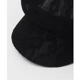 【欧州航路】フラワーレースキャスケット | アミナコレクション  | 詳細画像5 