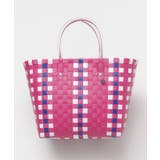 ピンク | 【欧州航路】メルカドカラフルカゴBAG | チャイハネ