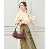 【欧州航路】チェッククレセント２ｗａｙＢＡＧ | アミナコレクション  | 詳細画像2 