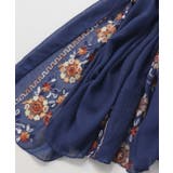 【欧州航路】フィーカ花刺繍ストール | アミナコレクション  | 詳細画像2 