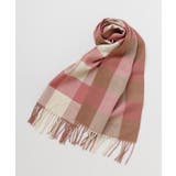 ピンク | 【欧州航路】レノダブルフェイスストール | アミナコレクション 