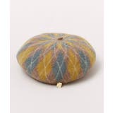 イエロー | 【欧州航路】アーガイルベレー帽 | アミナコレクション 