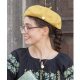イエロー | 【欧州航路】カラルベレー帽 | アミナコレクション 