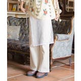 ホワイト | 【欧州航路】レース腰巻きサロン | アミナコレクション 