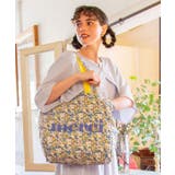 イエロー | 【欧州航路】リバーシブルメルシートートバッグ | アミナコレクション