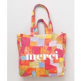 ピンク | 【欧州航路】リバーシブルメルシートートバッグ | アミナコレクション