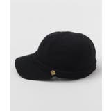 ブラック | 【欧州航路】デザインラインウールCAP | チャイハネ
