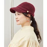 レッド | 【欧州航路】デザインラインウールCAP | チャイハネ
