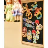 【欧州航路】カラーマトリョーシカマグネット | アミナコレクション | 詳細画像1