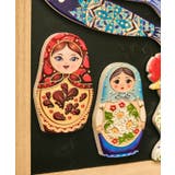 【欧州航路】カラーマトリョーシカマグネット | アミナコレクション | 詳細画像2