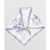 パープル | 【欧州航路】ピクチャダイヤスカーフ | アミナコレクション 