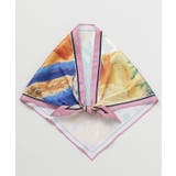 ピンク | 【欧州航路】ピクチャダイヤスカーフ | アミナコレクション 