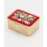 レッド | 【欧州航路】【ベネチアンガラス】スクエアピルケース | アミナコレクション