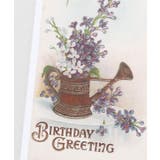 【欧州航路】ブルーミバースデーカード | アミナコレクション  | 詳細画像2 