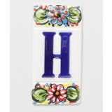 H | 【欧州航路】【IVANROS(イバンロス)】アルファベットタイル | アミナコレクション 
